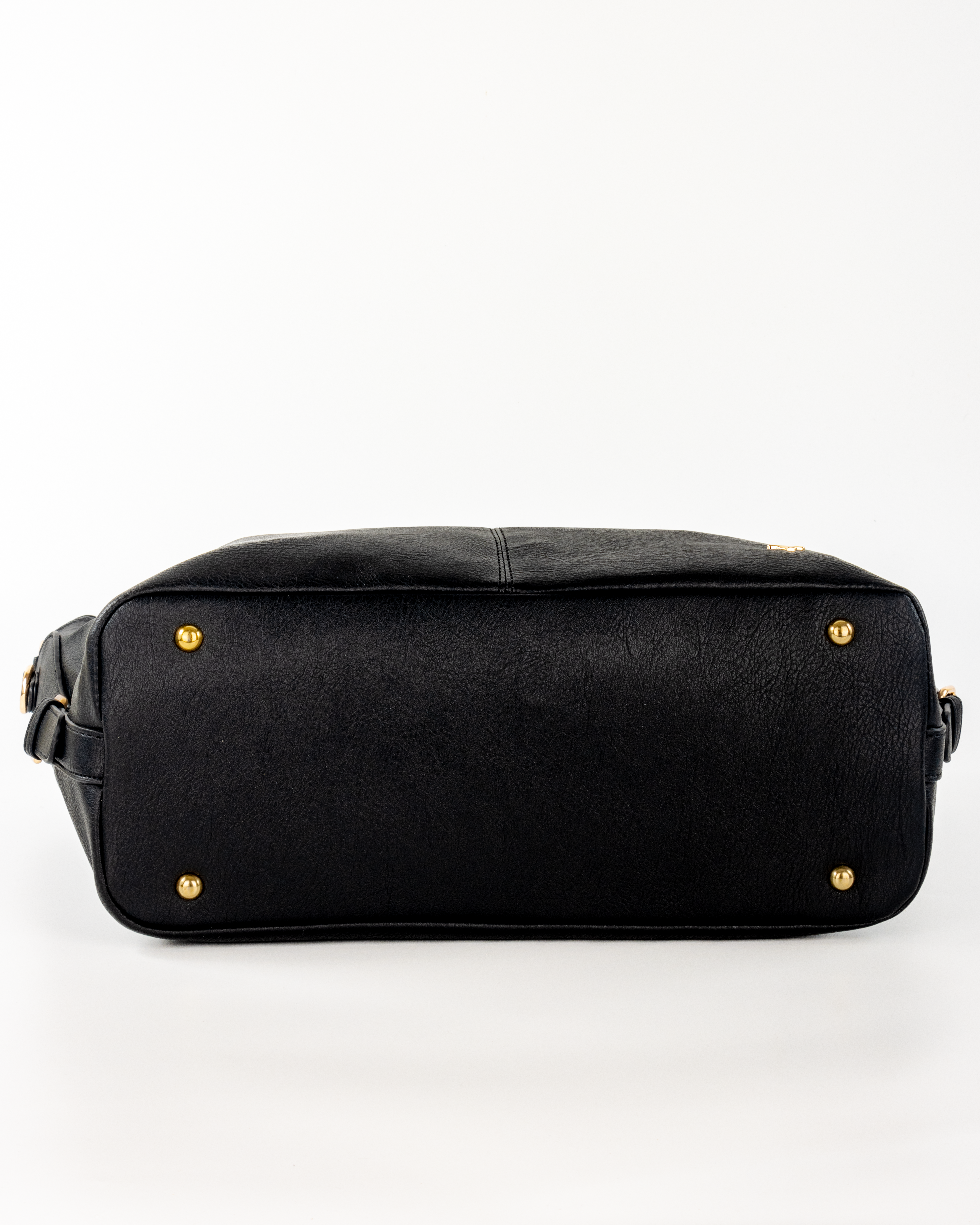 Bulchee Black & Brown PU Leather Bag – Perfect for Work & Travel