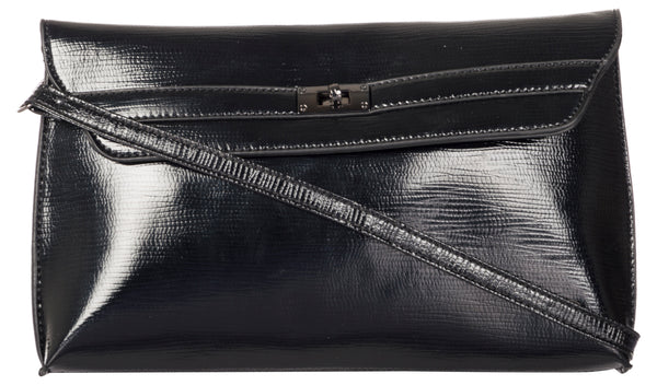 Bulchee Women’s Black & Metallic Sling Bag – Stylish Everyday Accessory
