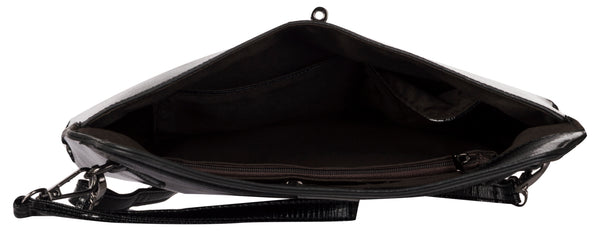 Bulchee Women’s Black & Metallic Sling Bag – Stylish Everyday Accessory