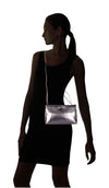 Bulchee Women’s Black & Metallic Sling Bag – Stylish Everyday Accessory