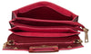 Bulchee Elegant Red Sling Bag for Women – Trendy Handbag with Metallic Chain