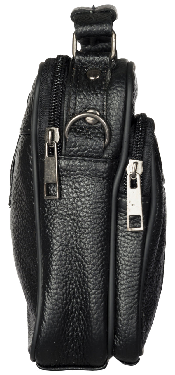 Bulchee Classic Two-Tone Leather Bag For Men | Functional, Fashionable & Made for Daily Use