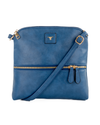 Bulchee Women’s Chic Sling Bag – Lightweight & Functional (Blue & Tan)