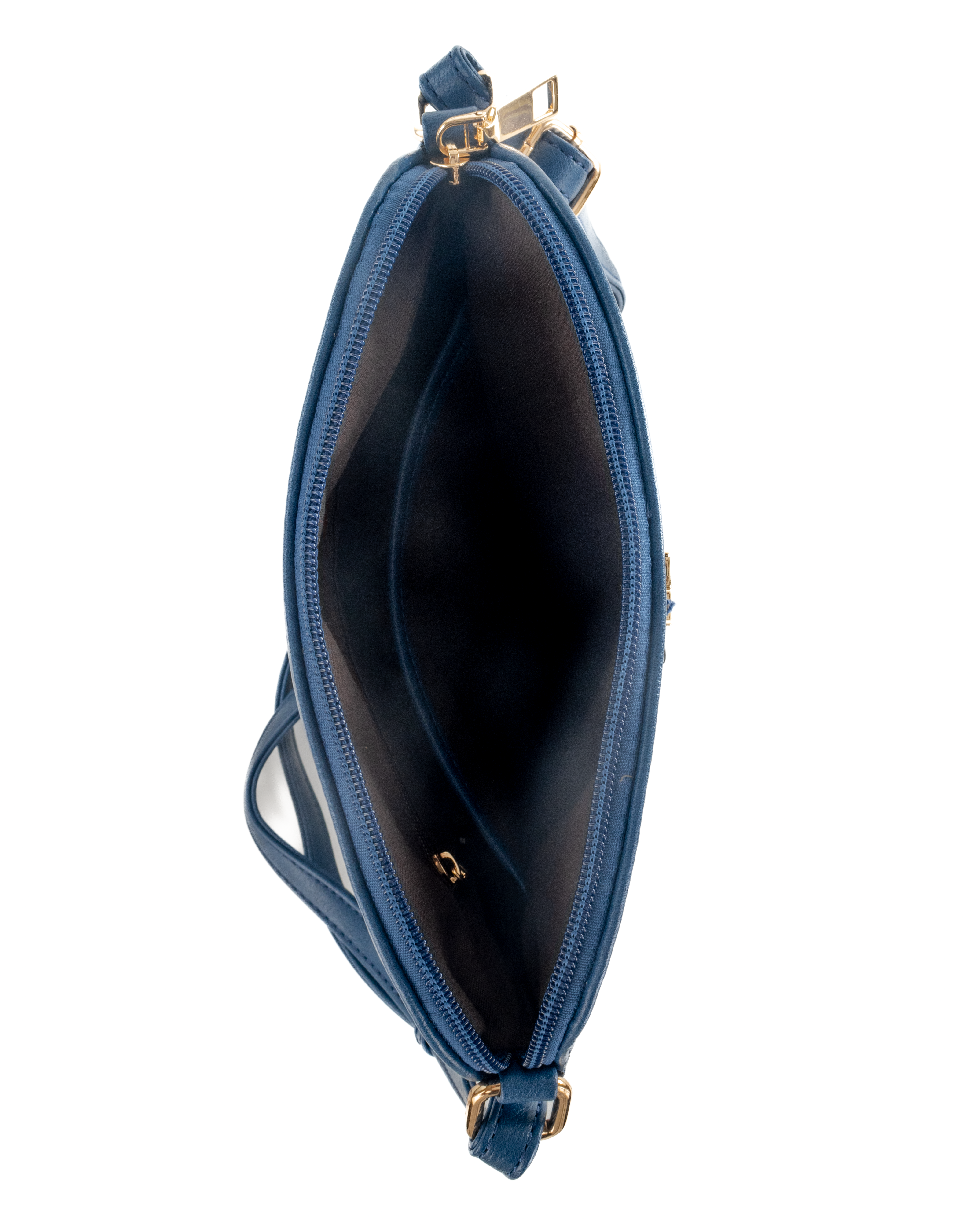 Bulchee Women’s Chic Sling Bag – Lightweight & Functional (Blue & Tan)