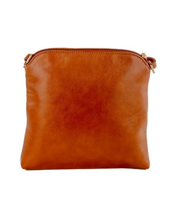 Bulchee Women’s Chic Sling Bag – Lightweight & Functional (Blue & Tan)