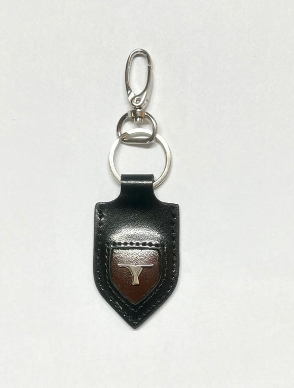 Bulchee Logo Leather Keychain