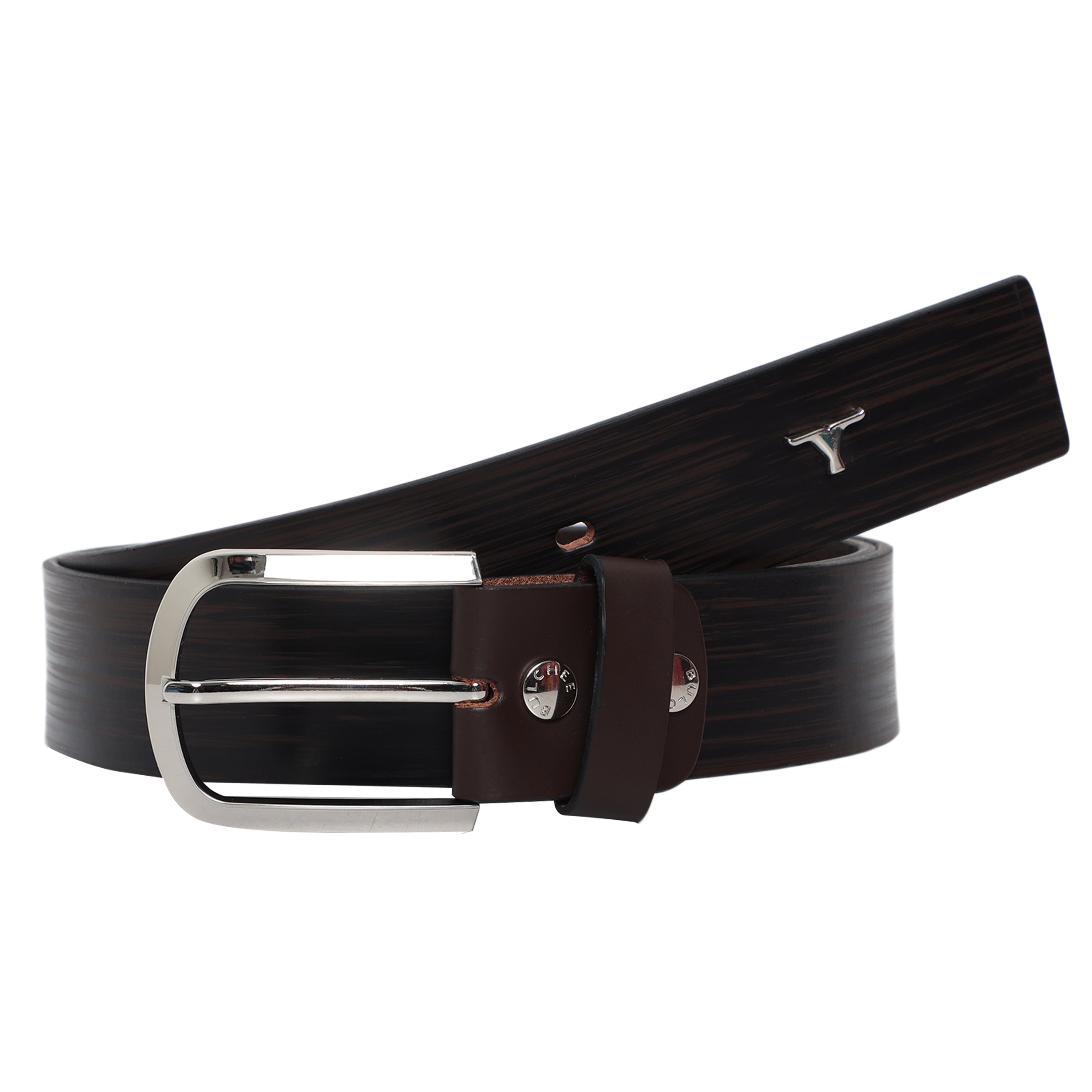 Bulchee Men's Heavy Jeans Leather Belt (Casual) BUL2245/46B