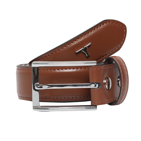 Bulchee Men's Genuine Leather Belt (Casual) Chino BUL2233/34B