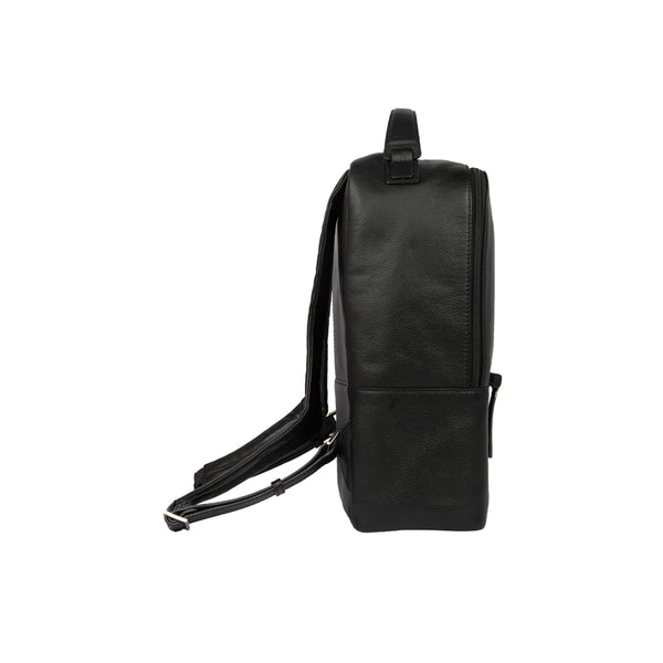 Bulchee Unisex Leather Backpack – Sleek,Travel Bag for Work & Everyday Use