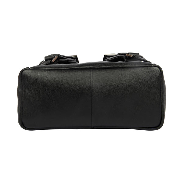 Bulchee Unisex Leather Backpack – Sleek,Travel Bag for Work & Everyday Use