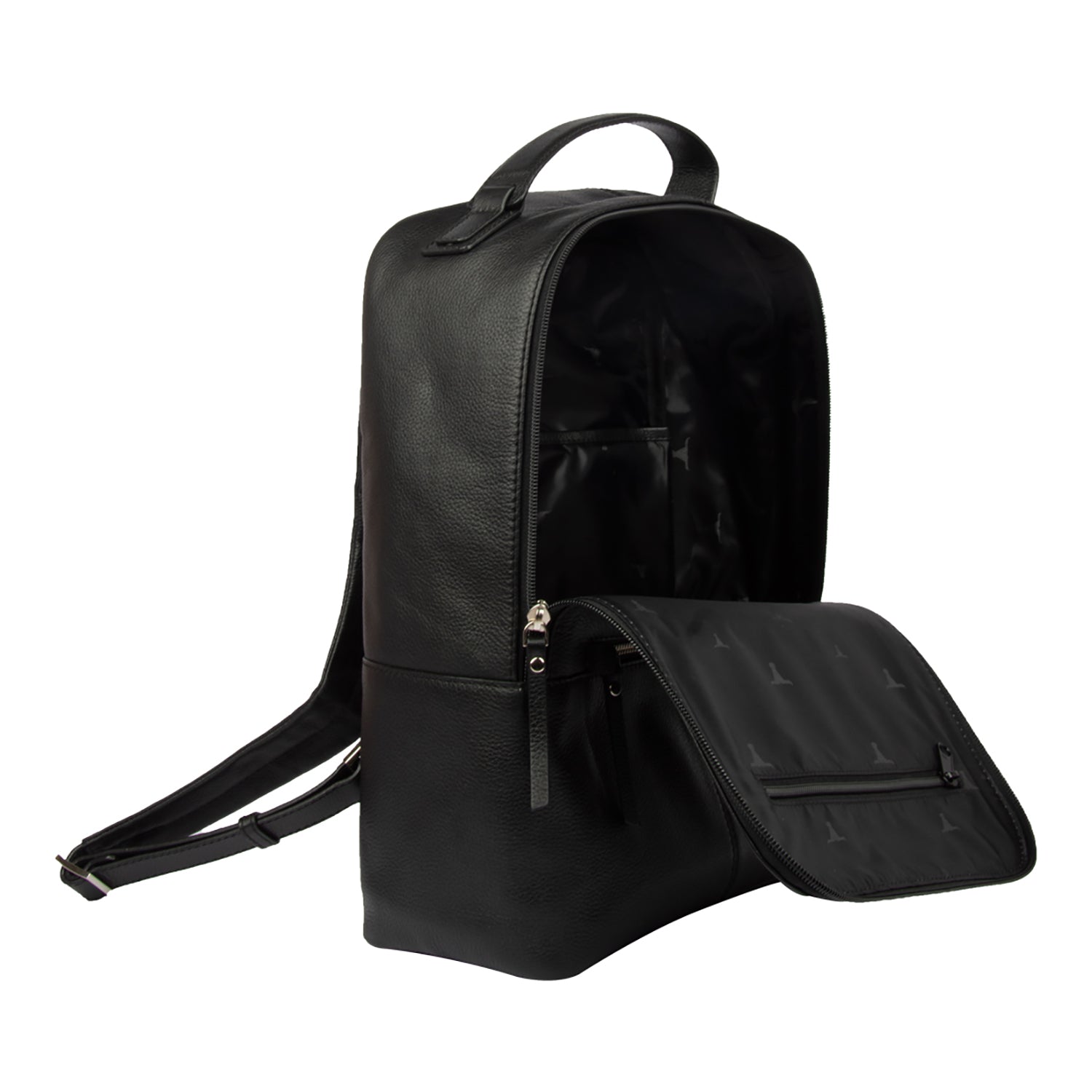 Bulchee Unisex Leather Backpack – Sleek,Travel Bag for Work & Everyday Use