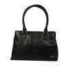 Bulchee Genuine Leather Ladies Shoulder Bag with Dual Carry Options & Zip Closure