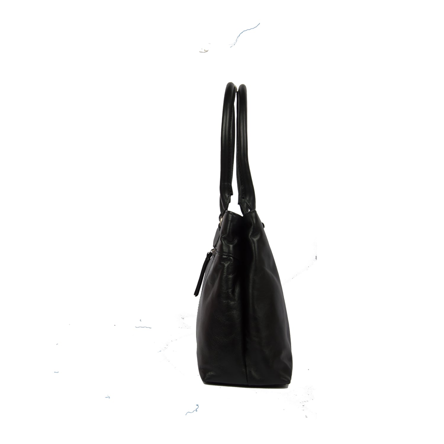 Bulchee Genuine Leather Ladies Shoulder Bag with Dual Carry Options & Zip Closure