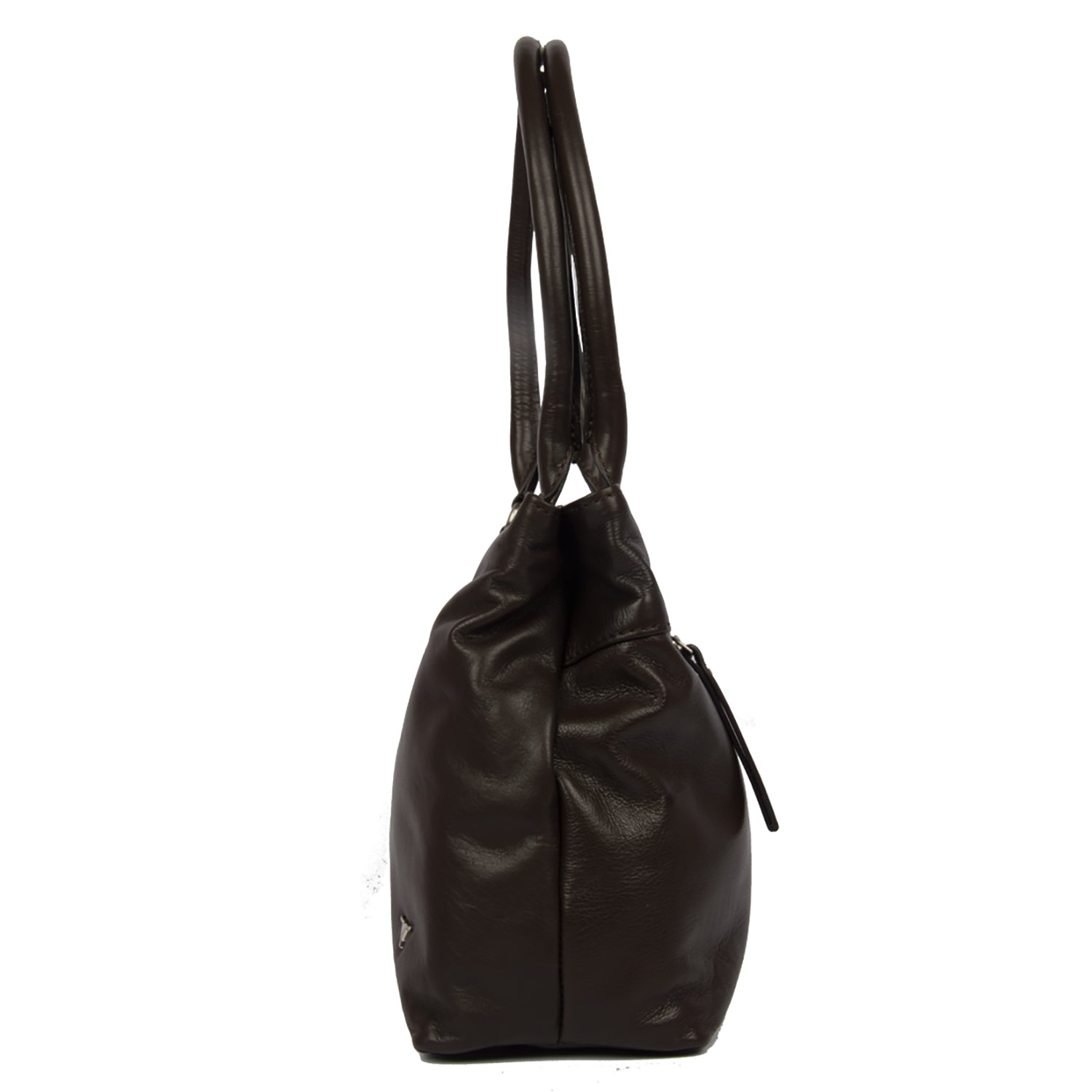 Bulchee Genuine Leather Ladies Shoulder Bag with Dual Carry Options & Zip Closure