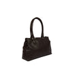 Bulchee Genuine Leather Ladies Shoulder Bag with Dual Carry Options & Zip Closure