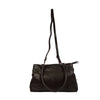 Bulchee Genuine Leather Ladies Shoulder Bag with Dual Carry Options & Zip Closure