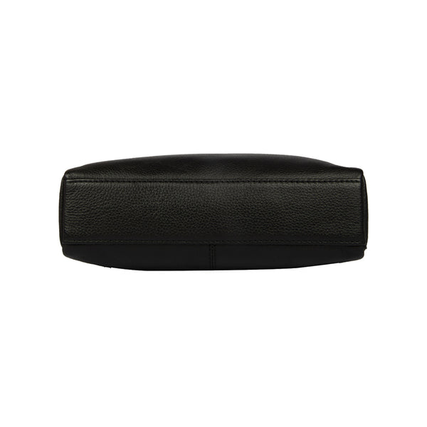 Bulchee Leather Black Messenger Bag MHBL906.1