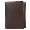 Bulchee Men Brown Trifold Leather Wallet