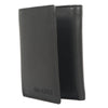 Bulchee Men Black Trifold Leather Wallet