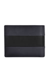 Bulchee Men’s Blue & Black Leather Wallet – Two-Toned Bi-fold with Card & Coin Pocket