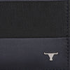 Bulchee Men’s Blue & Black Leather Wallet – Two-Toned Bi-fold with Card & Coin Pocket