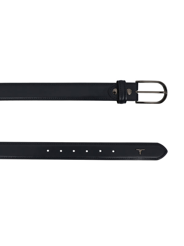 BULCHEE Premium Collection  Mens  Leather Belt -  Blue