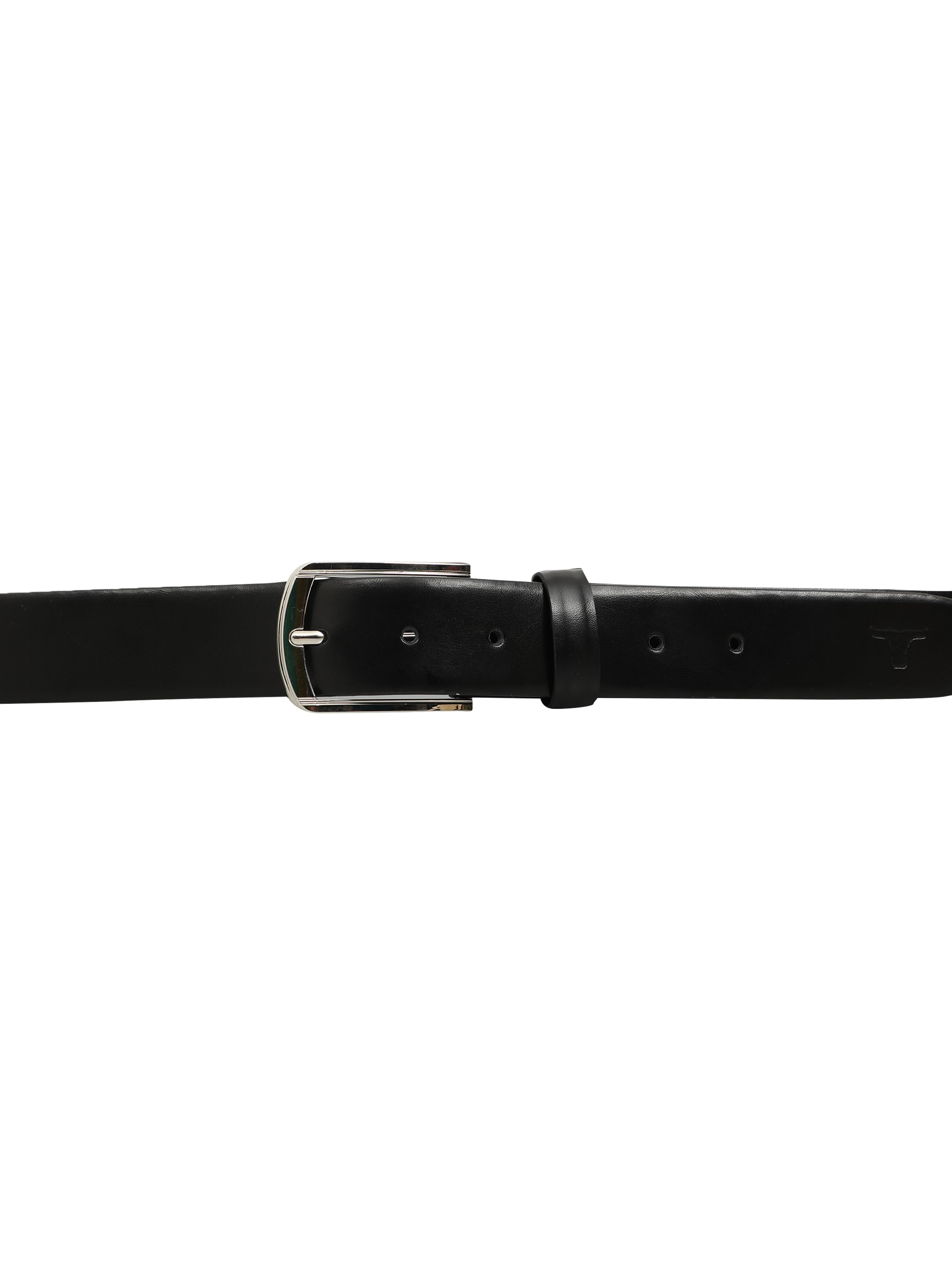 BULCHEE Premium Collections Men's Genuine Leather Belt | Plain Chino | Black