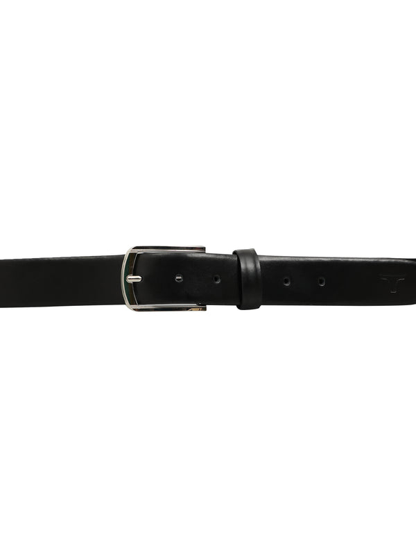 BULCHEE Premium Collections Men's Genuine Leather Belt | Plain Chino | Black
