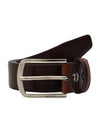 BULCHEE Premium Collections Men's Genuine Leather Belt | Plain Chino | Brown | BUL2139B