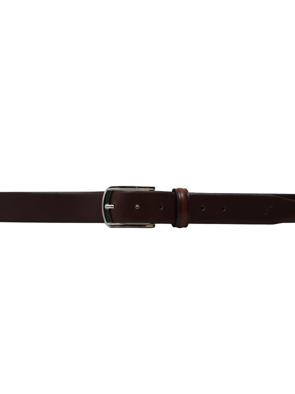 BULCHEE Premium Collections Men's Genuine Leather Belt | Plain Chino | Brown | BUL2139B