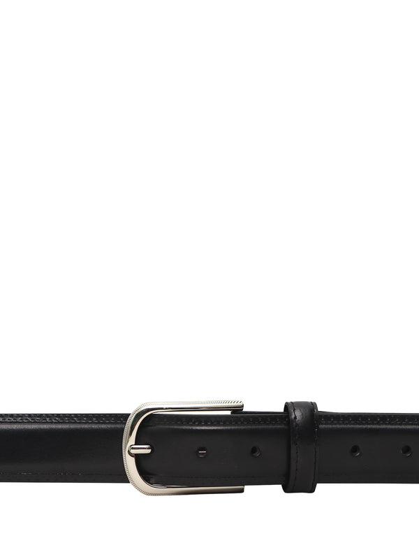 Bulchee Premium Collections Men's Genuine Leather Belt | Padded Chino | Black