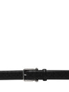 Bulchee Men's Casual  Genuine Leather Belt | Monogram Belt | Black | BUL2158B