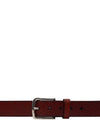 Bulchee Premium Collections Men's Genuine Leather Belt | Monogram Belt | Brown