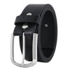 Bulchee Premium Collections Men's Genuine Leather Belt | Plain | Black BUL2162B
