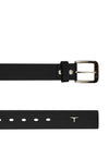 Bulchee Premium Collections Men's Genuine Leather Belt | Embossed Jeans | Black | BUL2179B
