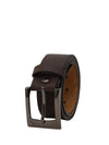 Bulchee Premium Collections Men's Genuine Leather Belt | Embossed Jeans | Brown | BUL2180B