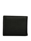 Bulchee Men’s Black Leather Bi-Fold Wallet – Slim Design with Card & ID Slots