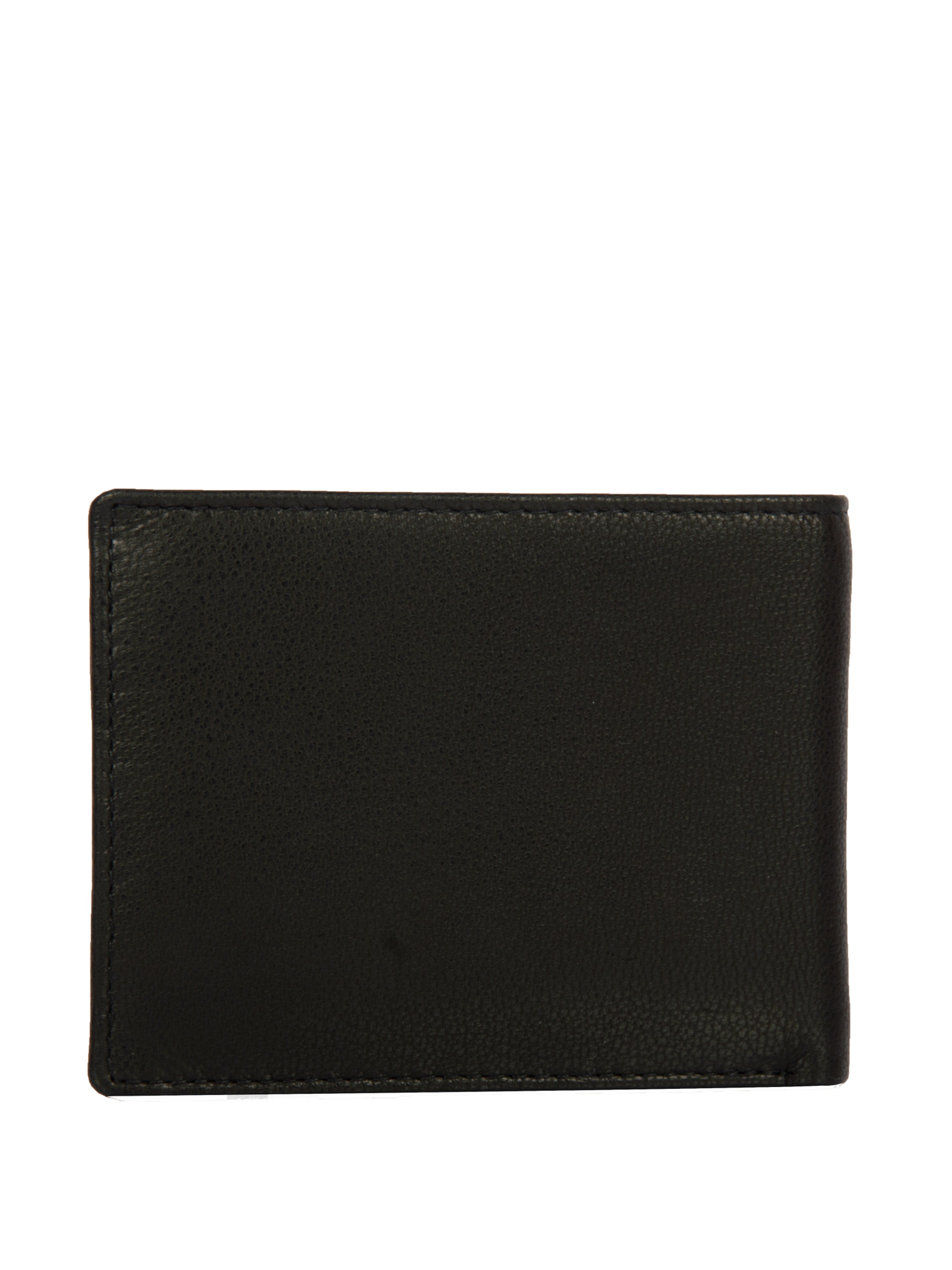 Bulchee Men’s Black Genuine Leather Bi-Fold Wallet – Slim & Compact