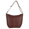 Bulchee Brown Thread-Detail Leather Handbag – Effortless Style, Everyday Comfort