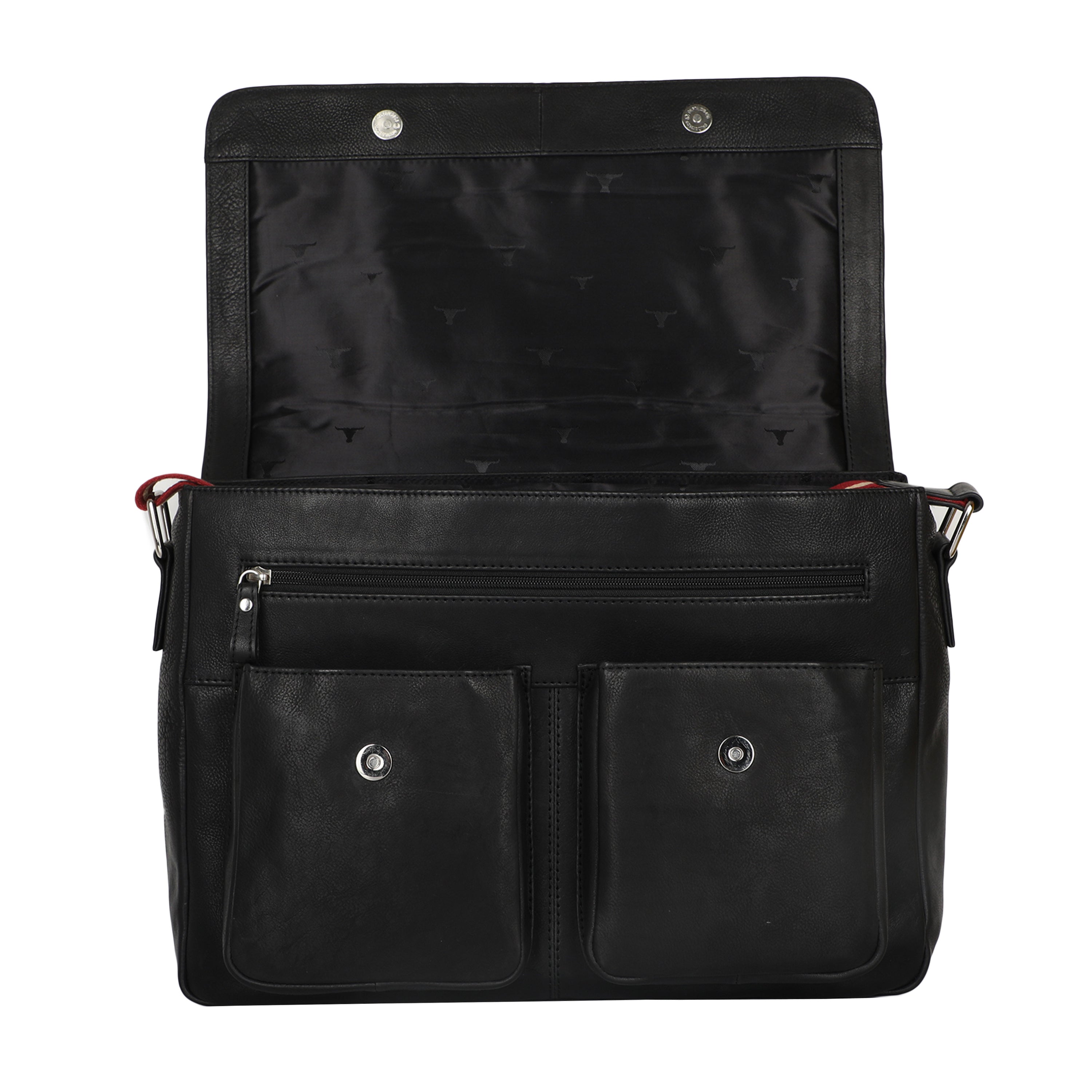 Bulchee Premium Leather Laptop Backpack – Sleek, Organized & Travel-Ready