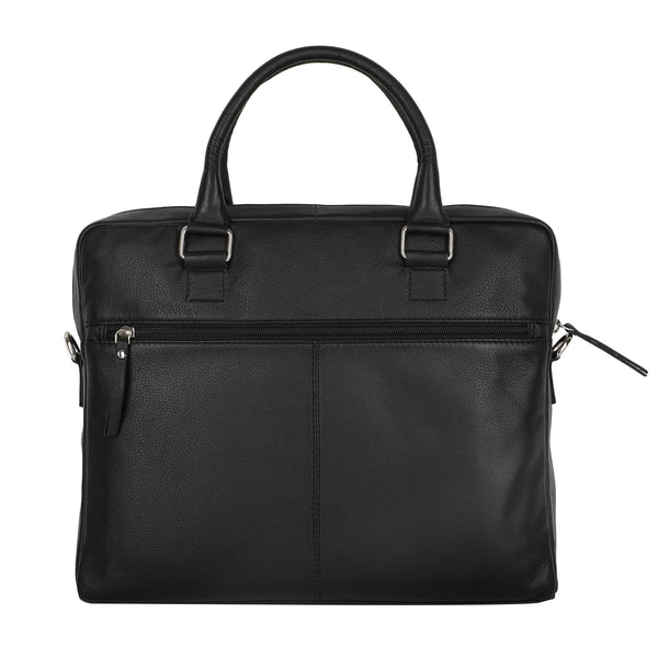 Bulchee Unisex Leather Laptop Backpack – Sleek, Organized & Travel-Ready