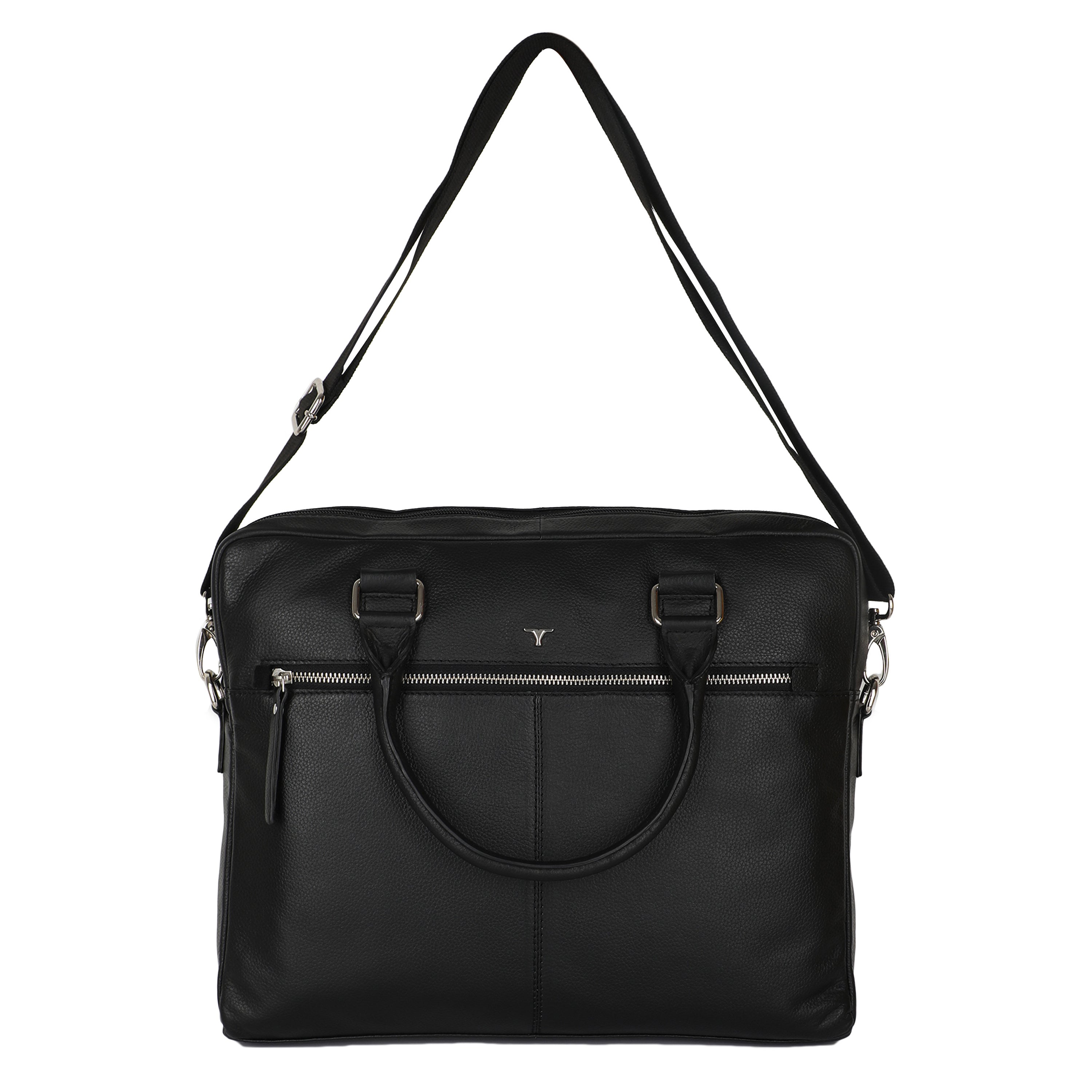 Bulchee Unisex Leather Laptop Backpack – Sleek, Organized & Travel-Ready