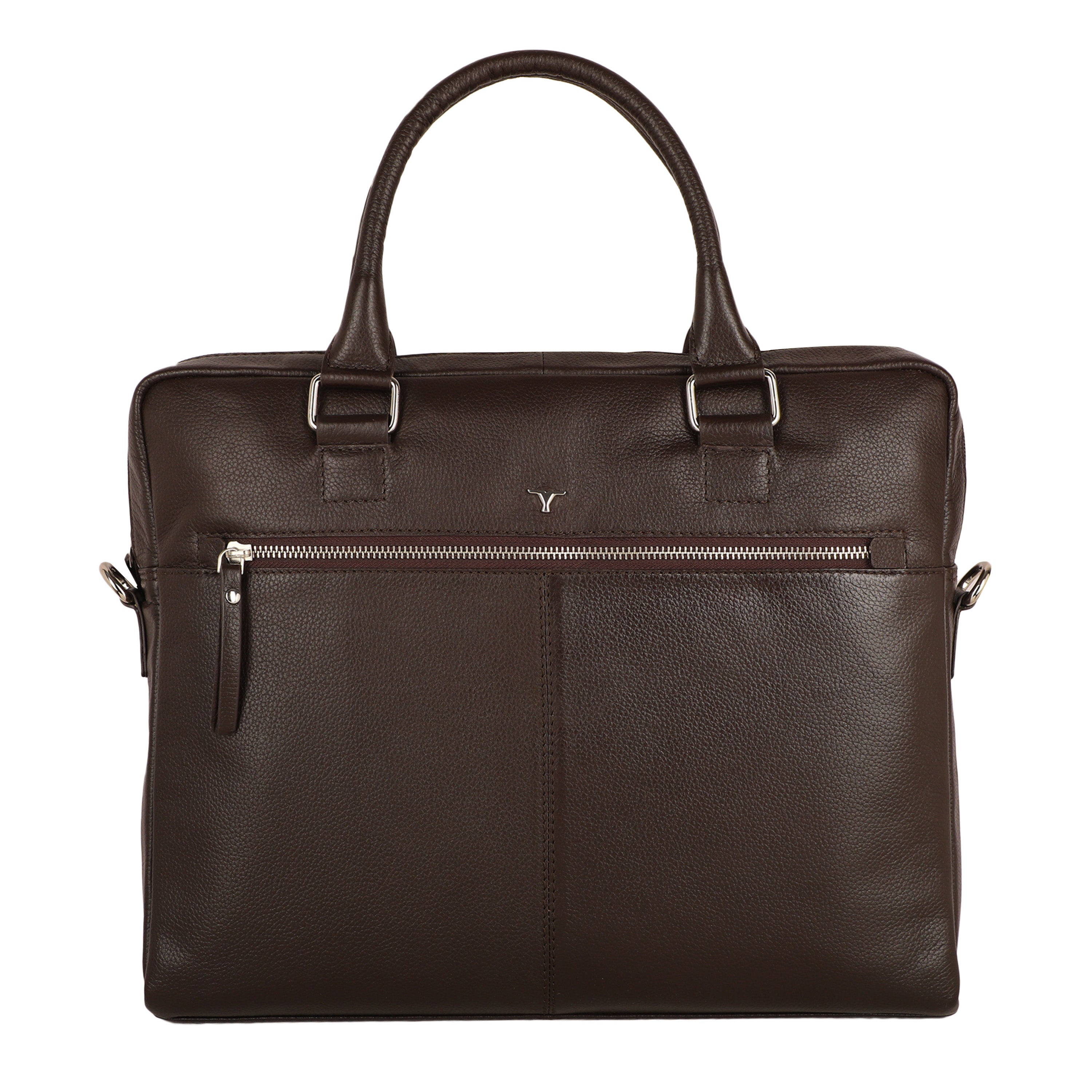 Bulchee Unisex Leather Laptop Backpack – Sleek, Organized & Travel-Ready