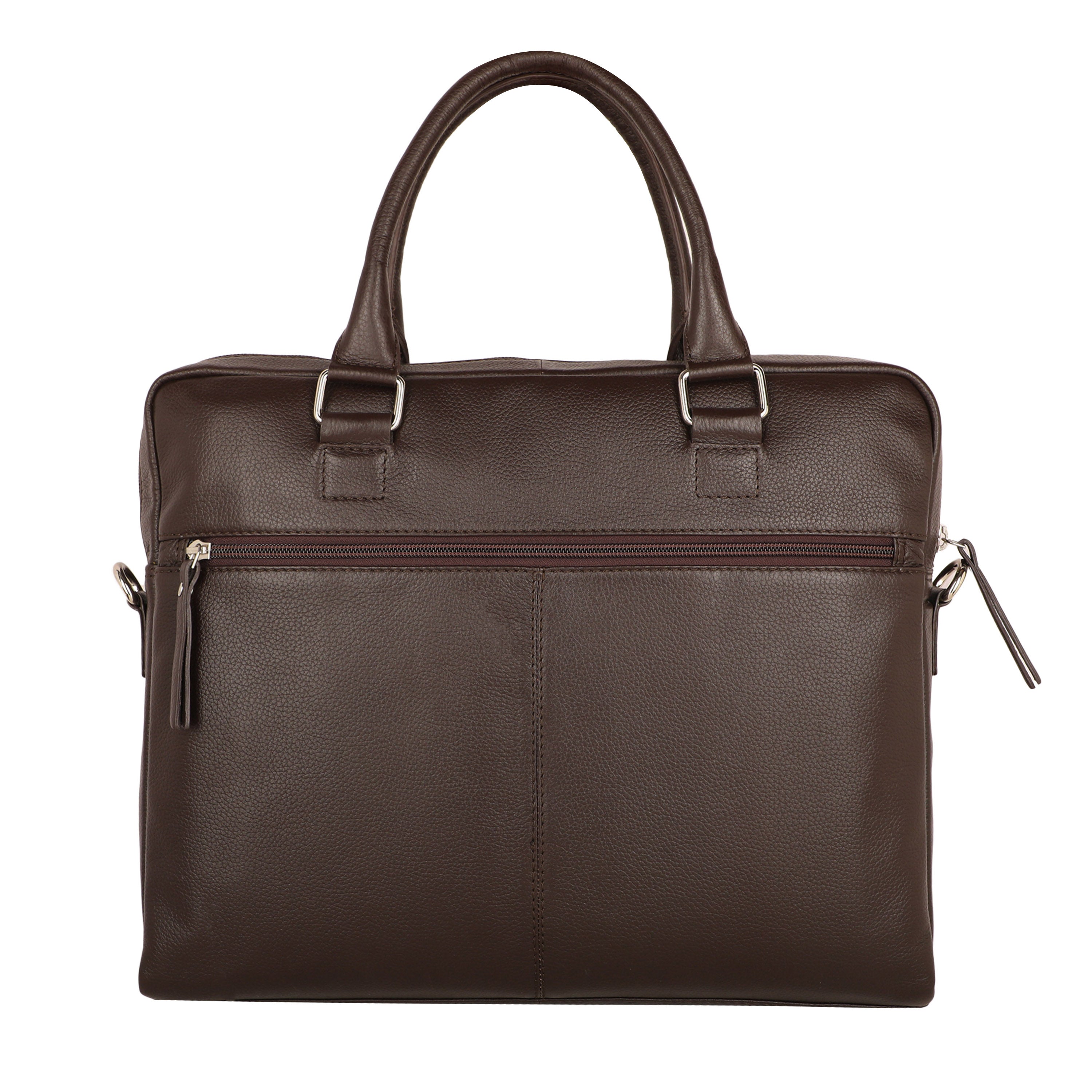 Bulchee Unisex Leather Laptop Backpack – Sleek, Organized & Travel-Ready