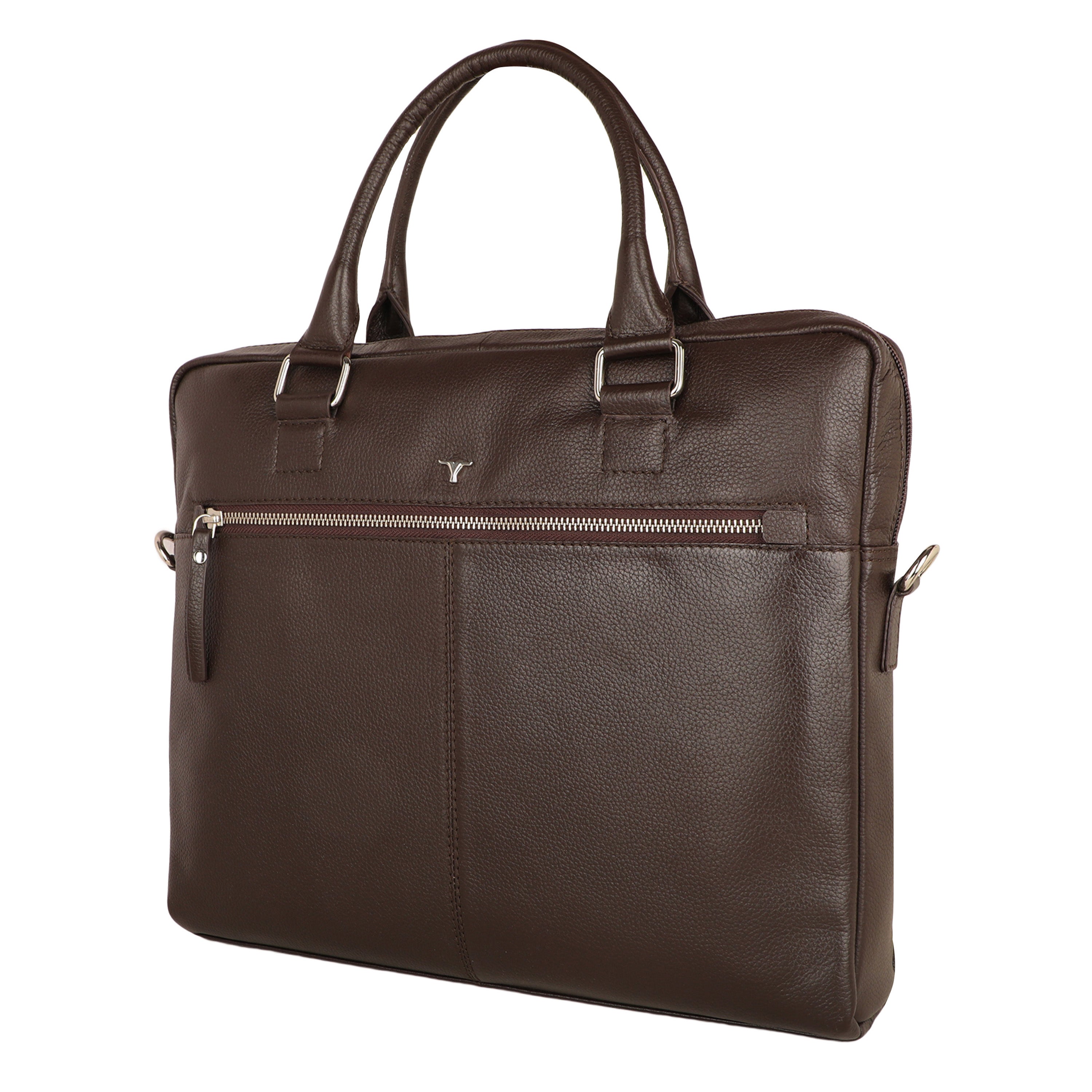 Bulchee Unisex Leather Laptop Backpack – Sleek, Organized & Travel-Ready