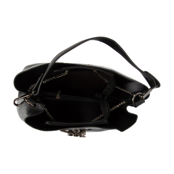 Bulchee Ladies Shoulder Bag – Stylish, Spacious & Versatile (Black, Pink & Red)