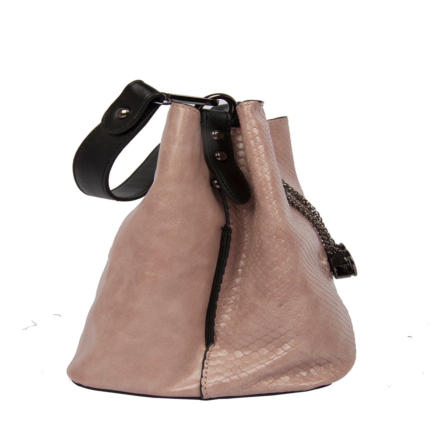Bulchee Ladies Shoulder Bag – Stylish, Spacious & Versatile (Black, Pink & Red)