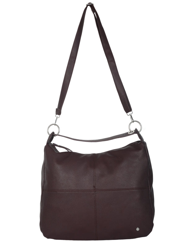 Bulchee Ladies Burgundy Shoulder Bag - HBPUF01.3-19