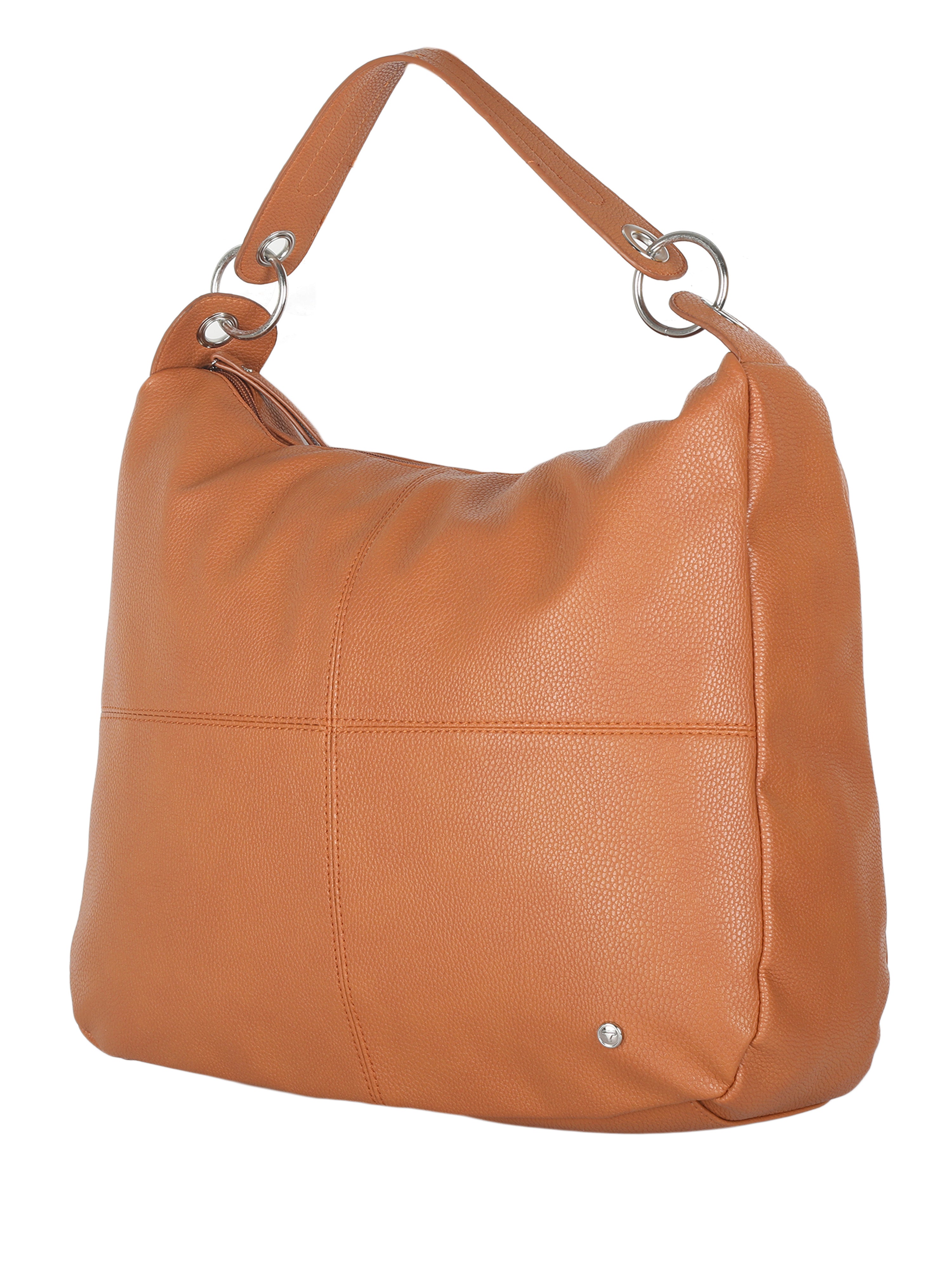 Bulchee Non Leather Ladies Tan Shoulder Bag - HBPUF01.5-19