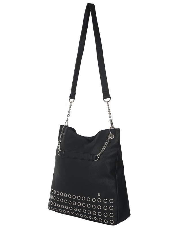Bulchee Black Shoulder Bag for Women – Stylish, Compact & Practical